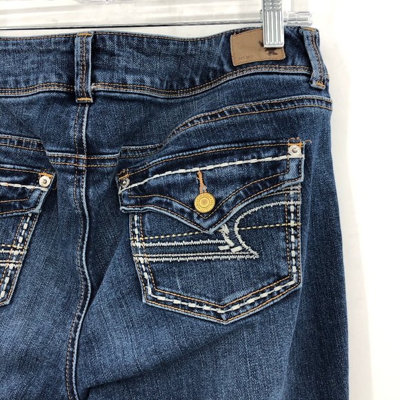 American Eagle Outfitters Denim - AE  kick boot dark jeans size 10